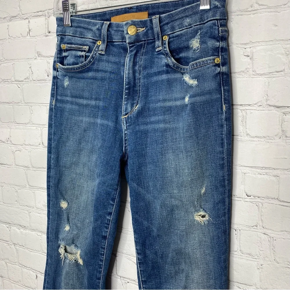 Joe’s Jeans Hi (rise) Honey High Rise Curvy Cropped Boot Size 26 - Picture 4 of 6